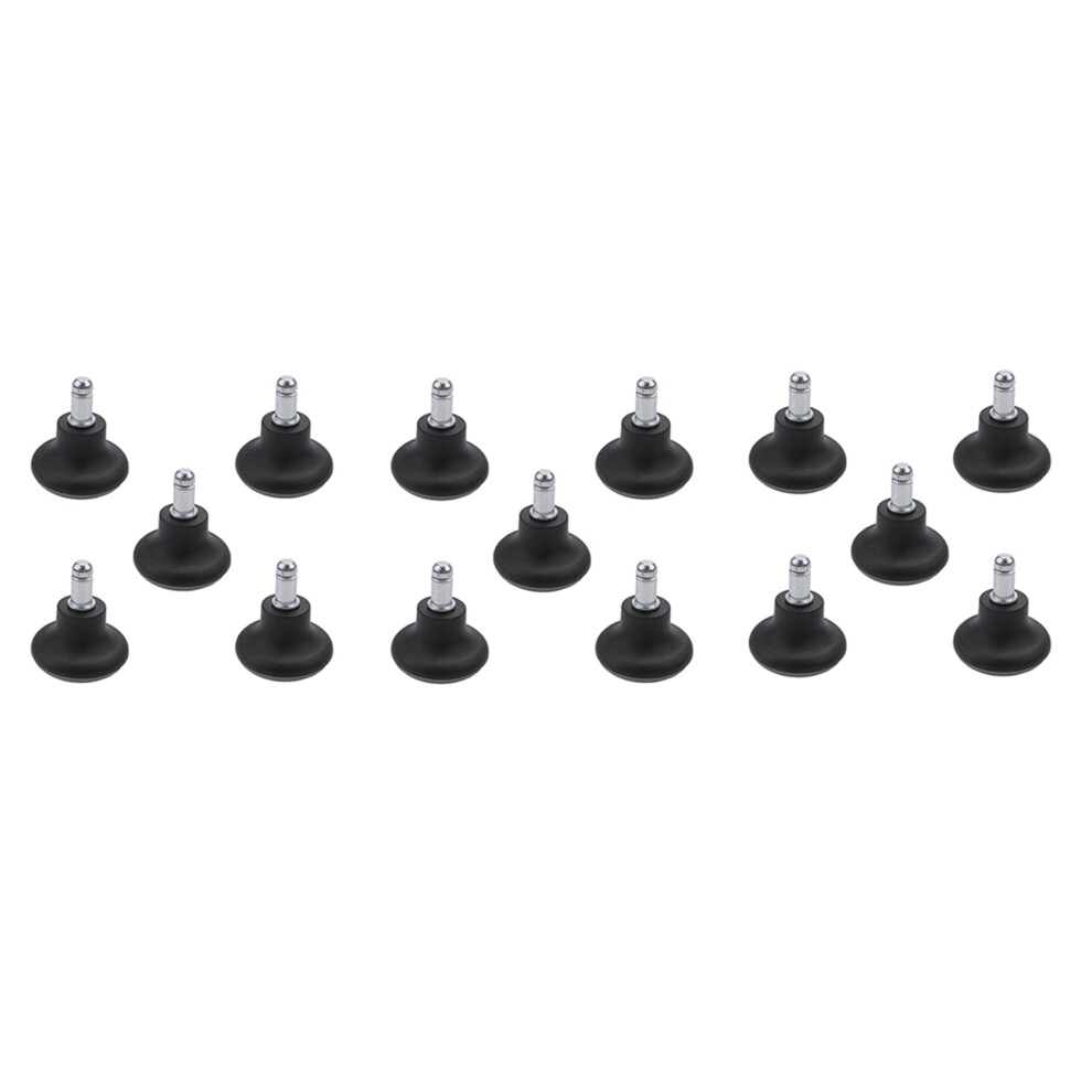 15Pcs Bell Glides Replacement Office Chair Wheels Stopper Office Chair Swivel Caster Wheels, 2 Inch Stool Bell Glides 4711955920454