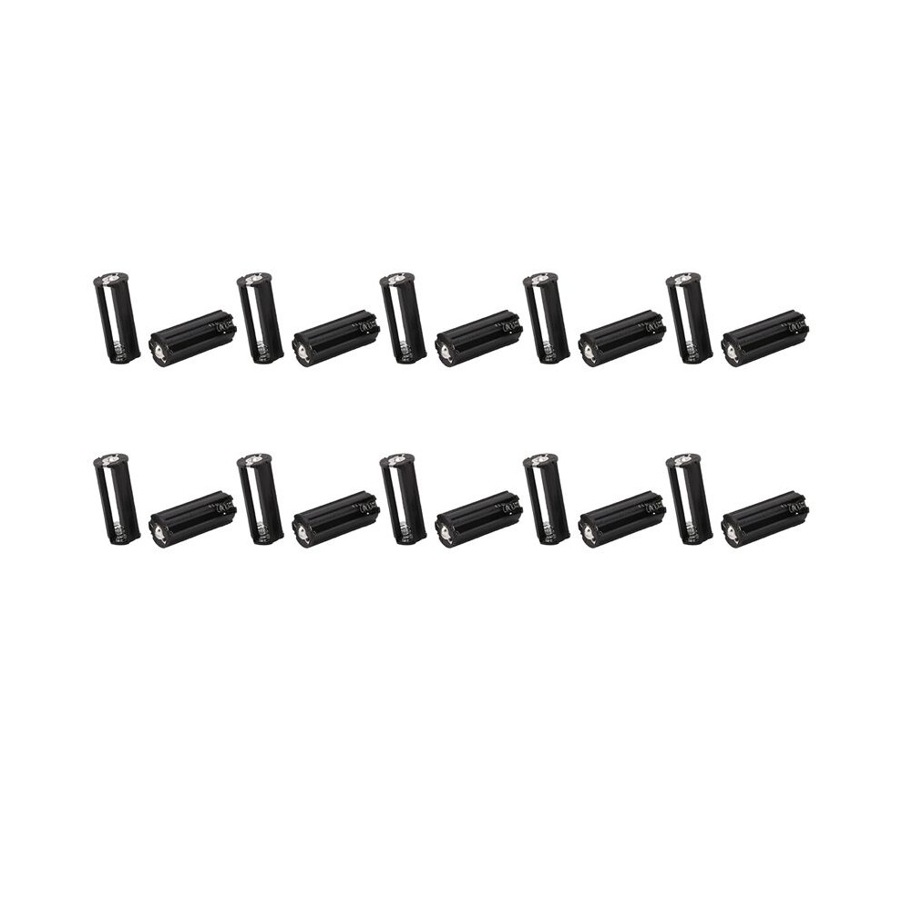 20Pcs Black Battery Holder For 3 X 1.5V Aaa Batteries Flashlight Torch 4713205647036