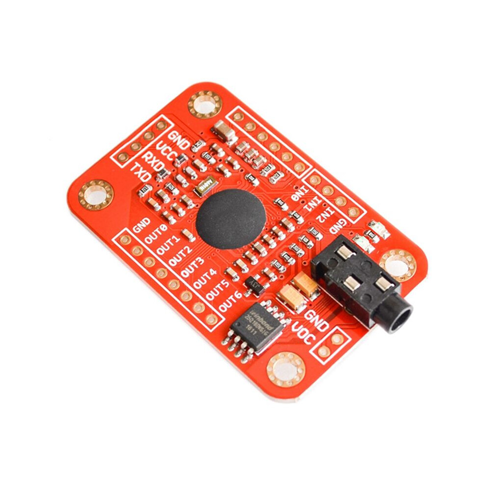 2X Voice Recognition Module V3 Speed Recognition Compatible With Ard For Arduino Support 80 Kinds Of Voice Sound Board 6134064304430