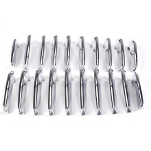 Auto Front KüHlergrill Dekor Heller Streifen AußEn Gitter Abdeckung Trim für  2 Series F45 F46 2015-2016 GranTourer