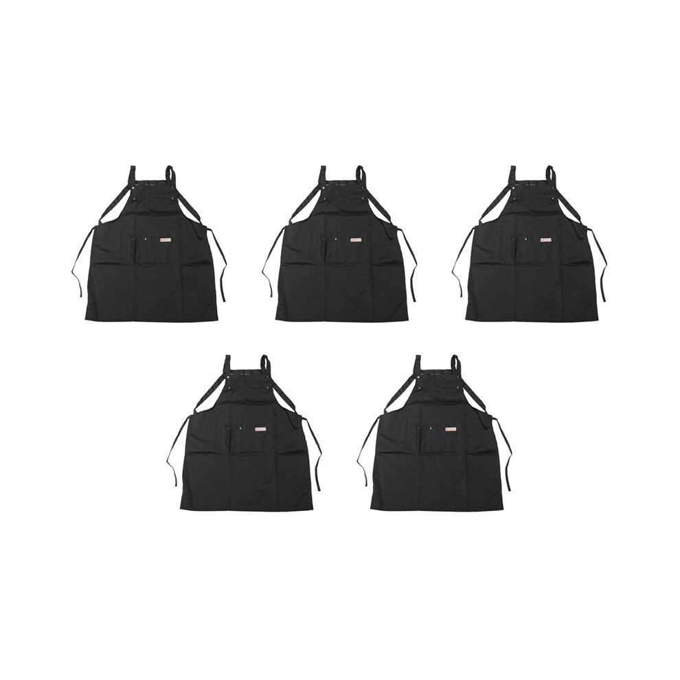 5X B Black Professional Stylist Apron Waterproof Hairdressing Coloring Shampoo Haircuts Cloth Wrap Hair Salon Tool