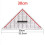 2Pcs 30CM Drawing Triangle Ruler Multi-Function Drawing Design Ruler with Handle Protractor Measurement Ruler Stationery 7