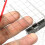 2Pcs 30CM Drawing Triangle Ruler Multi-Function Drawing Design Ruler with Handle Protractor Measurement Ruler Stationery 4