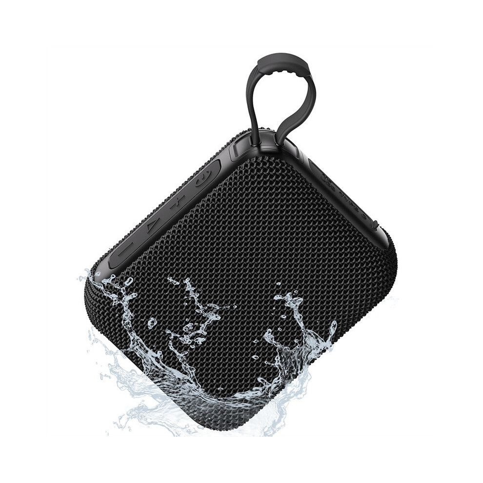 Bluetooth Speakers Tws 10W Enhanced Bass Portable Outdoor Wireless Speaker 30H Ip7 Waterproof Shower Speaker Bt5.3 Black 4712842563693