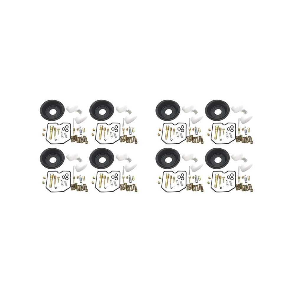 8X Motorcycle Carburetor Repair Kit Motorcycle Accessories For Kawasaki Zephyr Zr750h Zr-7 Zr-7S Zr750 Zr 750 Black/Gold 4712880693000