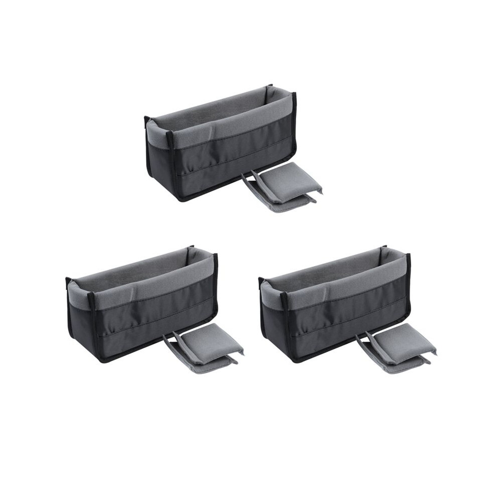 3X Shockproof Dslr Slr Camera Insert Organizer Case Partition Divider Protection Case(+Grey) Black/Grey 6132671380328