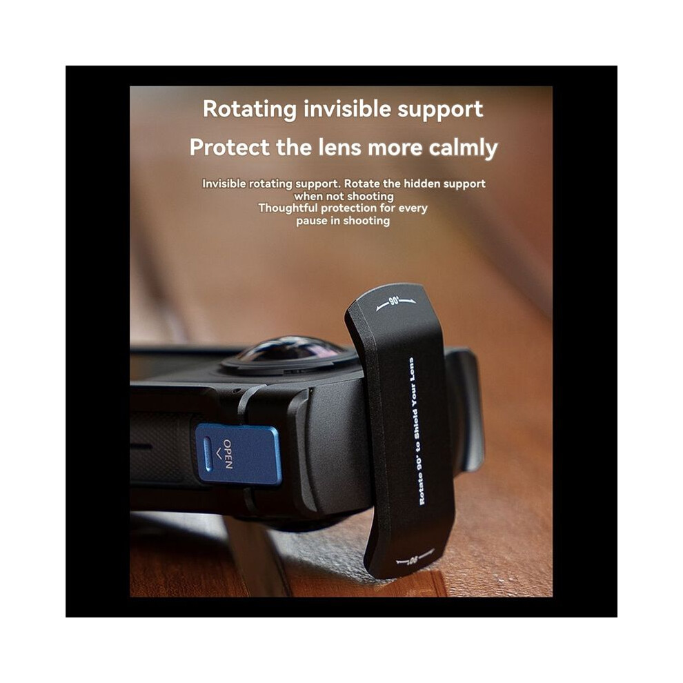 Telesin For Insta360 X4 Camera Cage Aluminum Alloy Protective Vlogging Frame For Enhanced Durability And Performance 6133381002586
