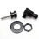 2PCS Strap Lock Security Lock End Button Guitar Straps Belt Buckle with 4PCS Guitar Pedals Footswitch Topper 5