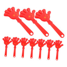 10 pieces hand clapper for parties noise maker made of compact and light for sports events and festivals use without sharp edges