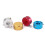 2PCS Strap Lock Security Lock End Button Guitar Straps Belt Buckle with 4PCS Guitar Pedals Footswitch Topper 8
