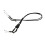 Motorcycle Throttle Cable Accelerator Wire for   ZX-10R 2006-2007 Accessories 5