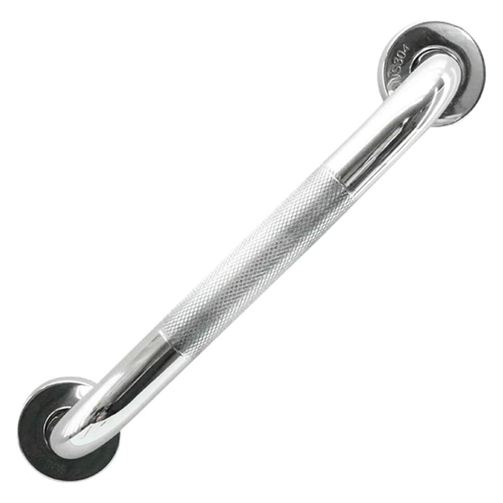 Grab Bar Bathroom Bath Handle Towel Rail Handle Bath with Anti-Slip Grip Sturdy Stainless Steel for Bathtub Stairway Handrail Come with Mounted Screws