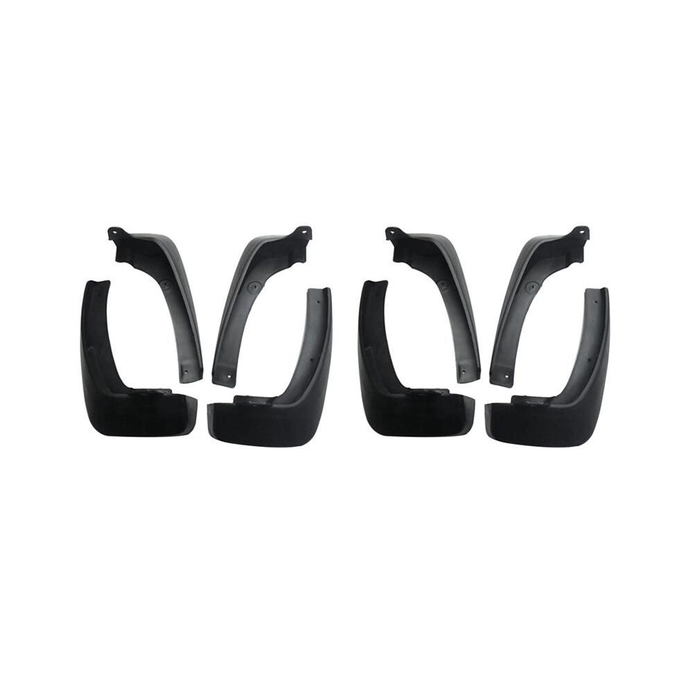 8Pcs Universal Mud Flaps Mudguards Splash Guards Fender For Toyota Vios / Yaris / Limo / Belta Sedan 2007-2013 6133266950148
