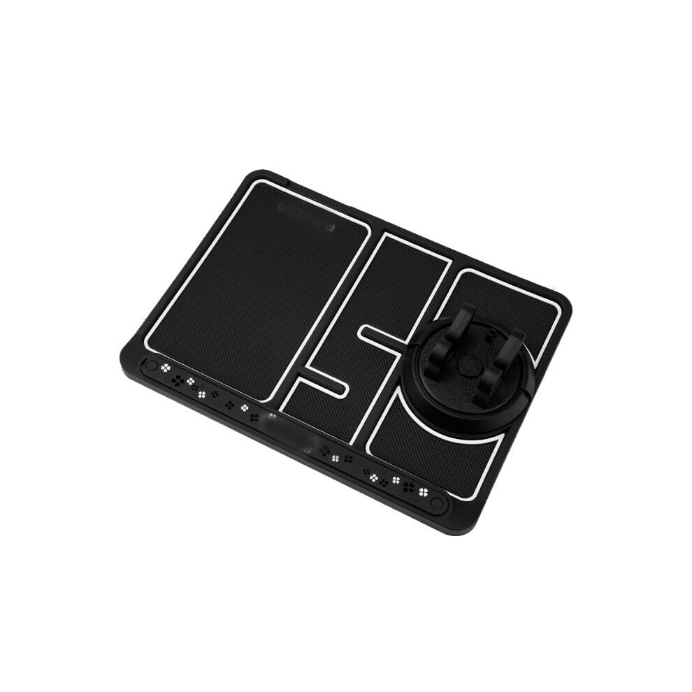 Multifunction 4-In-1 Dashboard Mat For Volvo V60 2015 2016 2017 2018,Heat Resistant 9412369424525
