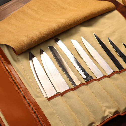 Rolling Bag  Zipper Knife Bag for Kitchen Utensils  Bag for Use Ref: 8171 1