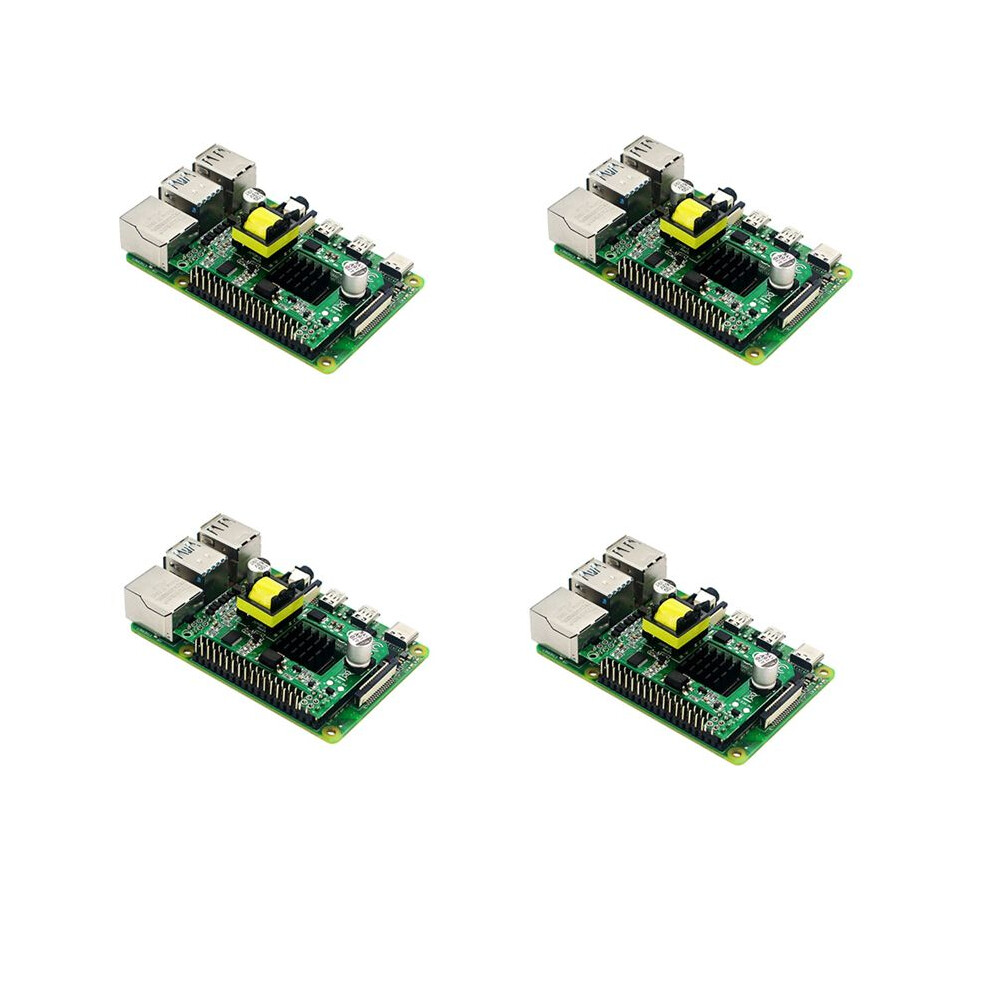 4X For Raspberry Pi 4B Poe Module Power Over Ethernet Ieee 802.3Af Standard Switches Poe Hat 4713616187770