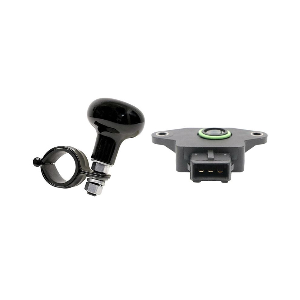 Steering Wheel Spinner Heavy Duty Car /Truck Handle Suicide Power Knob & Car Tps For Kia Rio Sportage Spectra Black 4711249221793