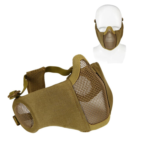 Protective Mask Hunting Mask Half Face Mask Net Mask
