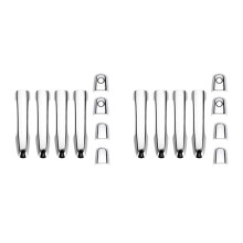 16Pcs for L200 Triton Pickup 2006-2014 Chrome Door Handle Cover Trim
