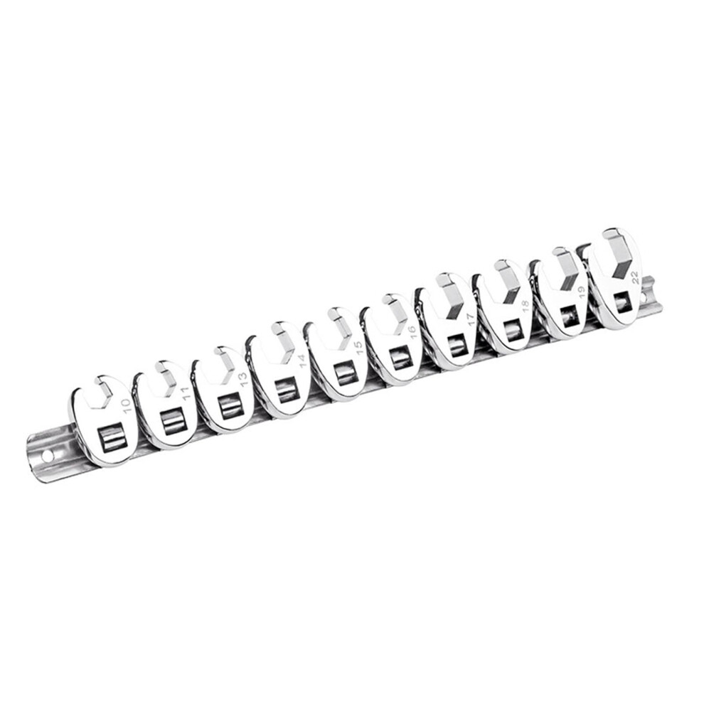 3/8 Drive Crowfoot Wrench Set Hand Tools 10 Sizes With Ref: 8356 9365049372046