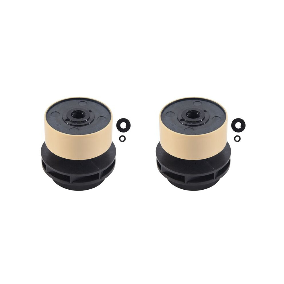 2Pcs 161A0-39015 Auxiliary Water Pump Inner Rotor For Toyota Prius Zvw30 2010-2015 Lexus Ct200h Coolant Pump Rotor 4711738720028