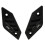 Motorcycle Rear Passenger Pedals Eliminator for  800NK 2023-2025 Side Padding Bracket Blocking Covers Plate 3
