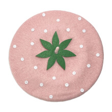 Chapeau de peintre unisexe, béret Cabbie, chapeau plat,-Rose S