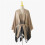 Châle doux et confortable, cape chaude et élégante,-Beige 7