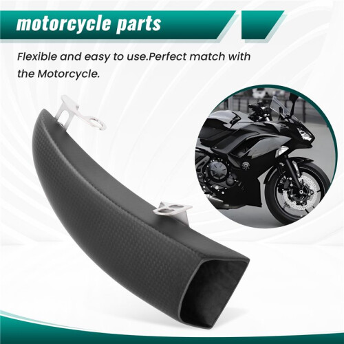 Motorcykelbromsoksradiatorskydd Kolfiberkåpa för  för  för 2