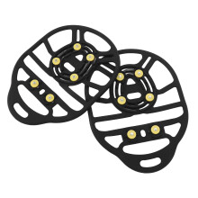 Shoe spikes with 6 studs for ice and snow hikes, traction cleats for shoes. Ref: 5959