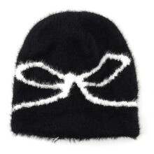 Chapeau en tricot Unique unisexe, chapeau d'hiver, pull-Noir