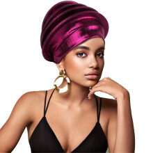 Chapeau minimaliste de plage, chapeau Portable,-Rose rouge