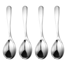 4Pcs Soup Spoons Servers Soup Ladles Oil Skimmers-medium size
