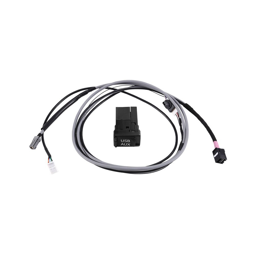 Usb Aux Interface Switch 5 Pin Plug Adapter Harness Cable Kit For Toyota Corolla Camry Reiz Rav4 Prius Verso Highlander 4712262934714