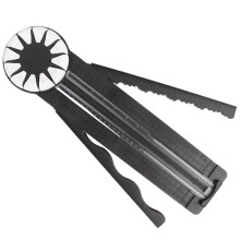 Paper Trimmer 12In1 360Degree Rotatable NonSlip Edge Cutter With Clear Guide For Scrapbook And Card Making