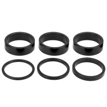 Entretoise de potence de direction, entretoise de direction de vélo en alliage d'aluminium léger et durable pour vélos de montagne et de route,