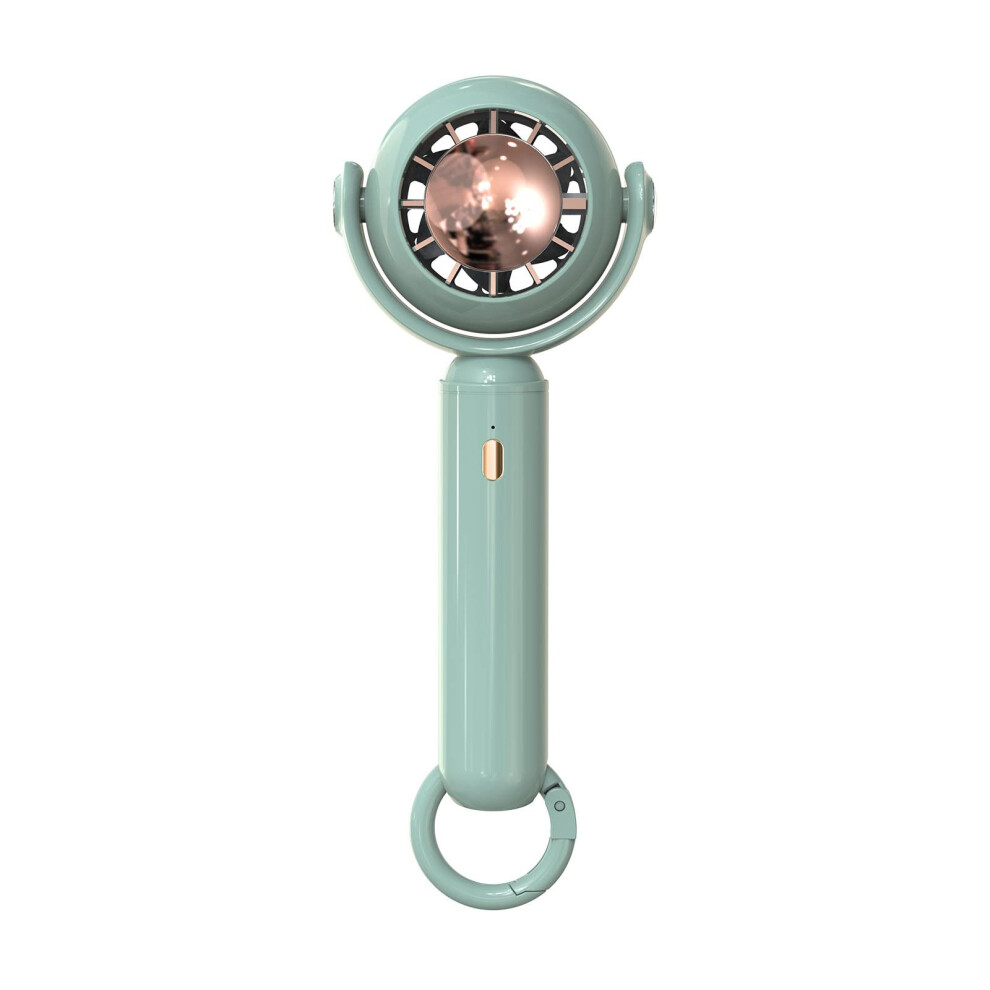 Usb Hand Fan Semiconductor Refrigeration Fast Cooling 2200Mah Battery Rechargeable Handheld Fan Air Green2 9426802939682