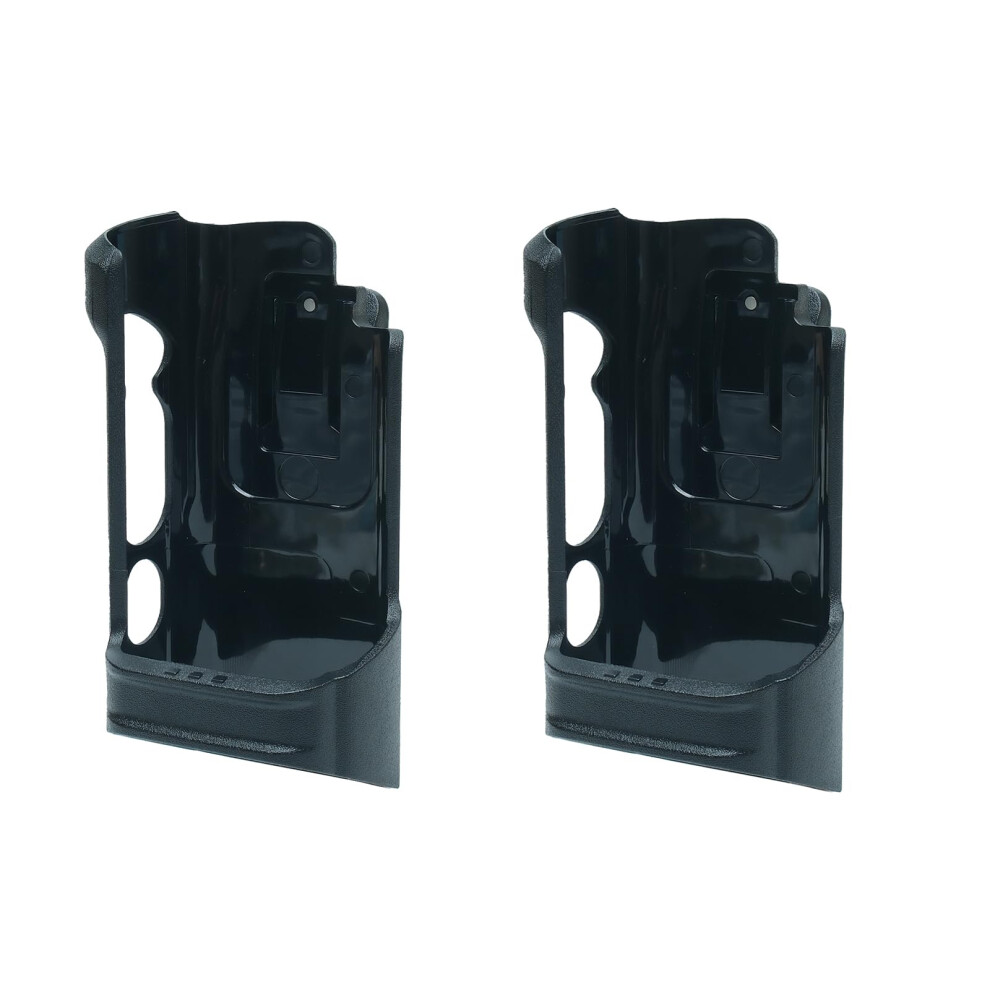 2 Way Radio Holster Compatible With Motorola Apx 6000 Apx 8000 Pmln5709 Pmln5709a Pmln7901a Pmln7901 Radio Holder With Belt Clip Models 2Packs 9412369427151