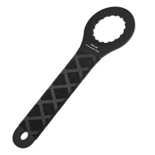Crank puller made of aluminum alloy with rubber grip, bicycle , maintenance, bicycle bottom bracket 4 black Ref: 8616