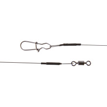 2 Surefit Spin Leaders Steel Leaders Length 30 cm Load Capacity 5 kg Ref: 2254