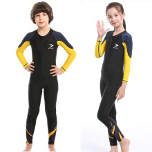 Kids Full Body Swimsuit Long Sleeve Rash Guard for and -One Piece Water Suit for Sun Protection While Swimming