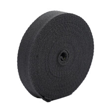 25mm Wide Cotton Webbing Strap for Bag Handle 50Yard-Dark gray