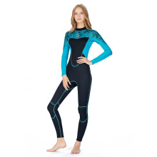 Wetsuit Women 2/3 mm Full Wet Suit Women's Long Sleeve Diving Suits for Surfing Diving Kayaking Scuba Swimming