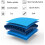 Microfibre Changing Poncho for Swimming and Surfing, Quick Drying, blue 4