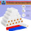 40 Pcs Foam Paint Roller Covers 4 Inch Small High Density Paint Rollers for Wall Ceiling 2