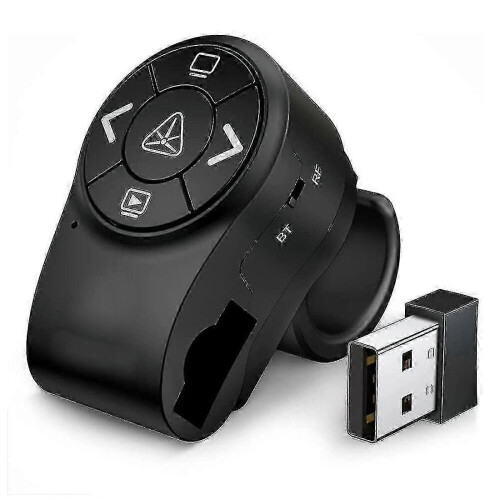 Drahtloser Präsentationsplayer mit Bluetooth und 2,4-GHz-Funk.