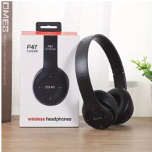 Zaprix Black P47 Bluetooth 5.0 Wireless Headphone