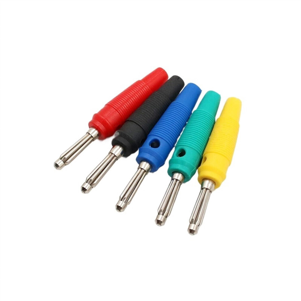 4Mm Banana Audio Speaker Connectors Amplifier Speaker Binding Post 4Mm Banana Jack For Cable Terminals(Black,1Pcs) 9365049374507