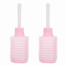 12-pakning engangs multifunksjonell intimrens rosa