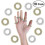 Akupressur-Massageringe, chinesische Massageringe, Fingermassageringe 1